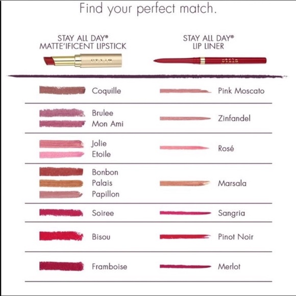 Stila Matte’ifficent Lipstick Framboise Matte New - Picture 4 of 11